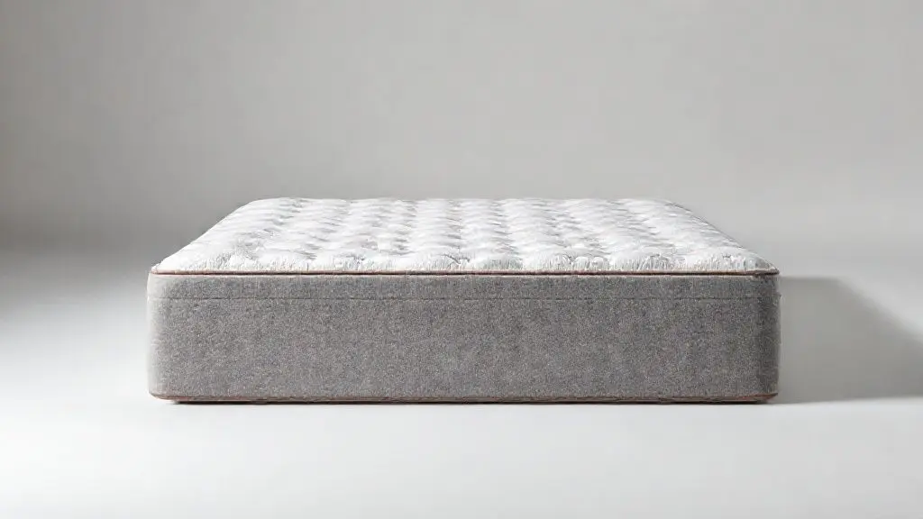 Colchão de solteiro de alta qualidade destacando estrutura e materiais para dormir confortável