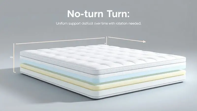 Conceito de tecnologia No Turn mantendo apoio uniforme sem necessidade de virar