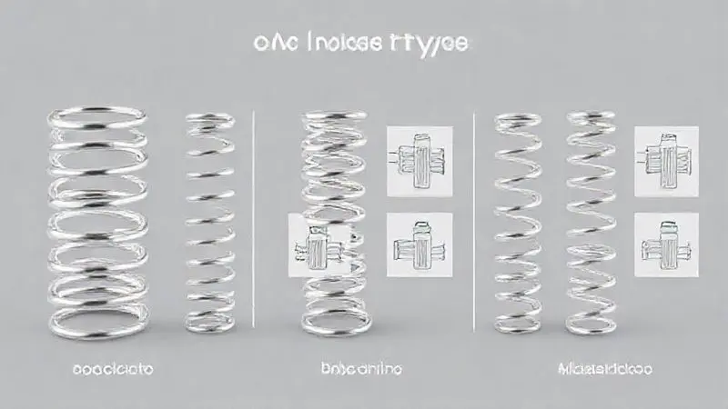 Comparação ilustrativa dos três tipos principais de molas para colchões: ensacadas, Bonnel e Miralastic.